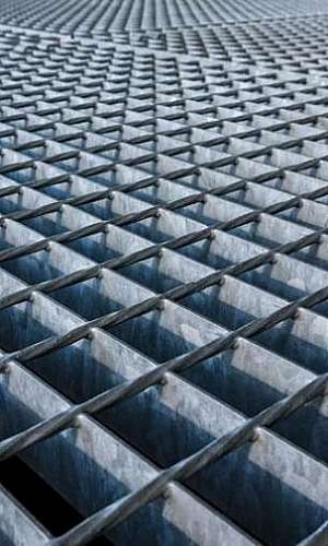 Grade de piso galvanizada Grade de piso galvanizada